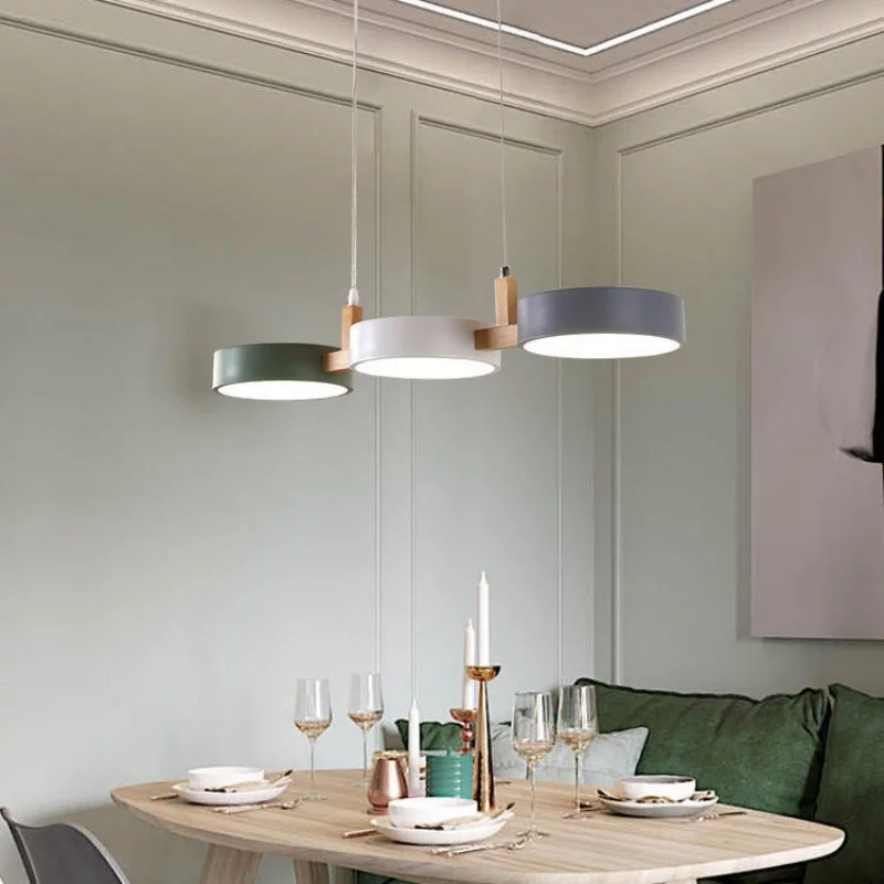 Nordic Multi-Light Cylinder Pendelleuchte für das Esszimmer | Brehn