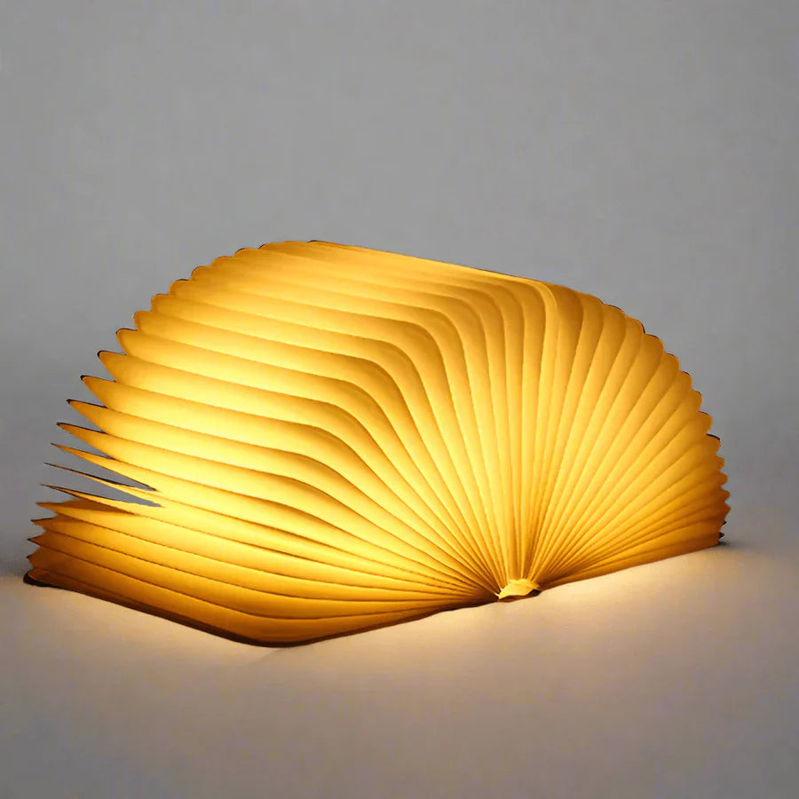Faltbare Buchlampe mit warmem LED-Licht - StoryGlow | Brehn
