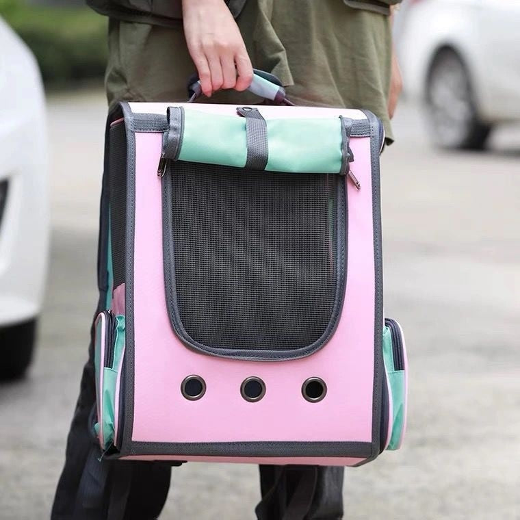 Brehn | Pet Einfach Tragbar Atmungsaktiv Fenster Rucksack