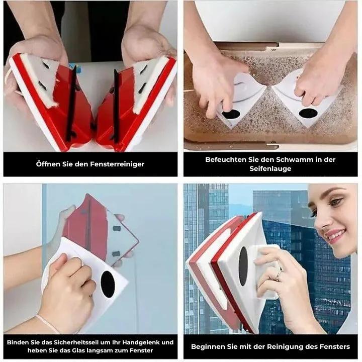 SwipeClean Magnetischer Fensterreiniger | Brehn