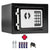 SafeLock Mini – Digitaler Safe mit PIN und Schlüssel, 6 Liter | Brehn