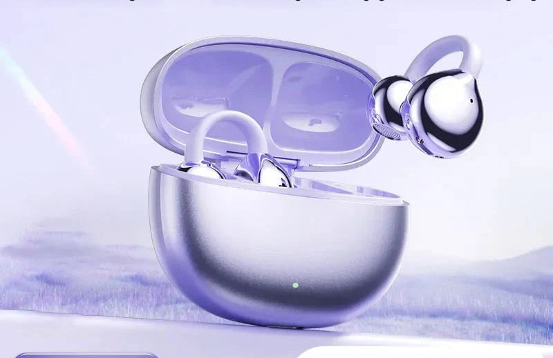Brehn | LuxoSound Bluetooth-Kopfhörer mit Ohrclip | Kabelloser Komfort und hervorragende Klangqualität für unterwegs
