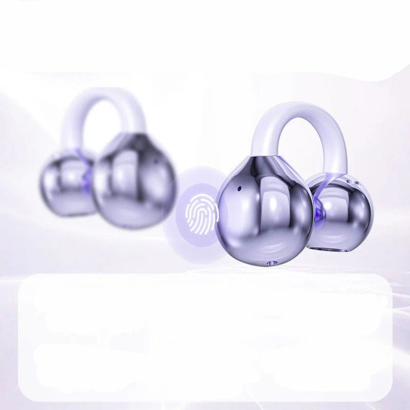 Brehn | LuxoSound Bluetooth-Kopfhörer mit Ohrclip | Kabelloser Komfort und hervorragende Klangqualität für unterwegs