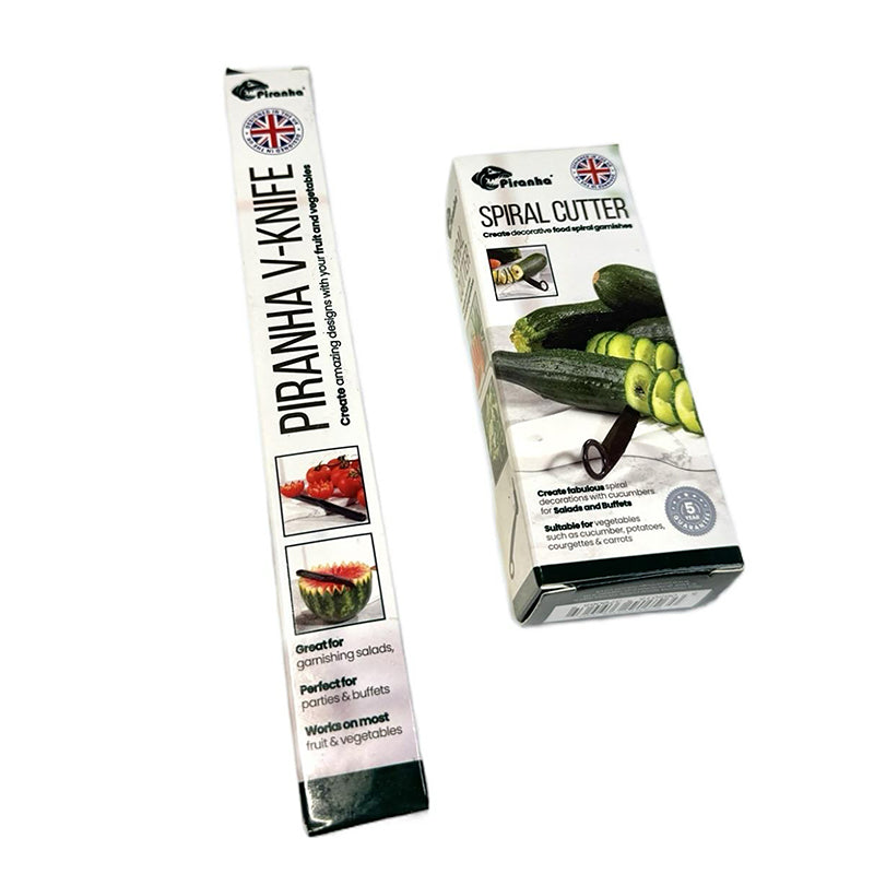 Brehn | Piranha Spiral Cutter & V-Messer Combo