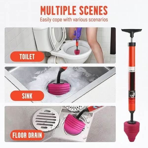 Hochdruck-Toilettenreiniger zur schnellen Beseitigung von Verstopfungen