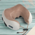 Brehn | Heated Neck Massage Pillow mit Memory Foam – Ergonomisch und Tragbar
