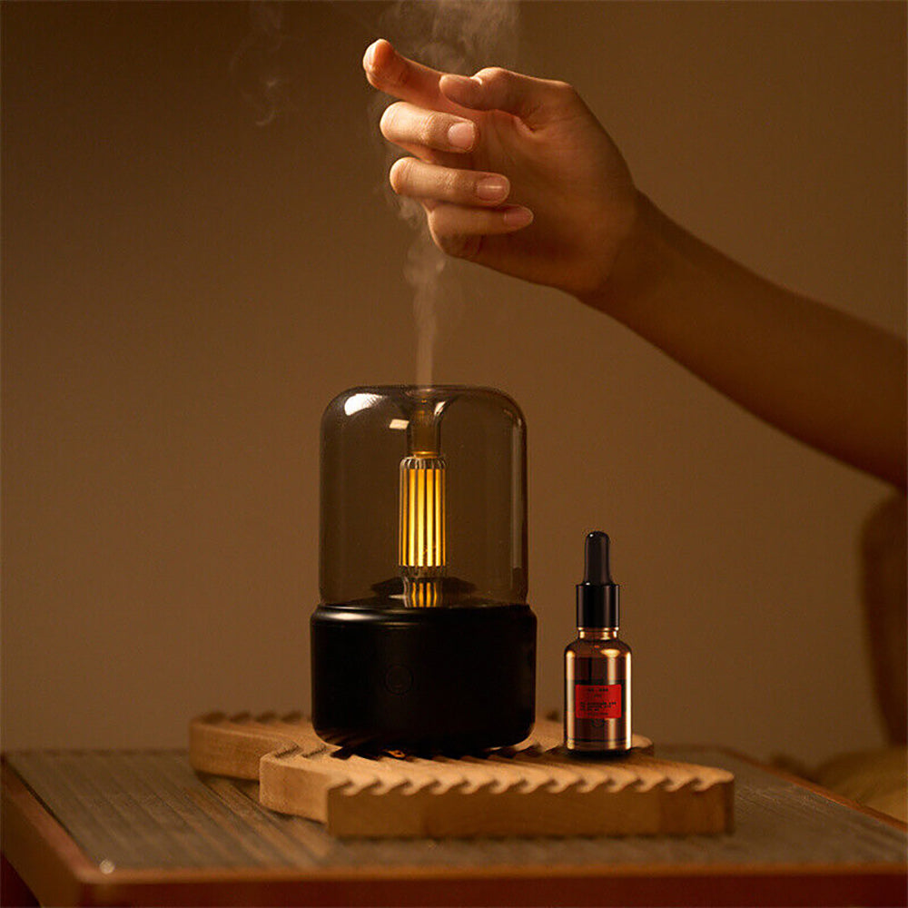 Brehn | Aroma Diffuser Tragbarer Nebel Ätherisches Öl Luftbefeuchter