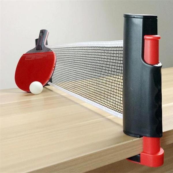 Tragbares Tischtennis-Schläger Ausziehbares Netz-Set | Brehn