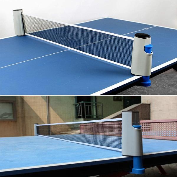 Tragbares Tischtennis-Schläger Ausziehbares Netz-Set | Brehn