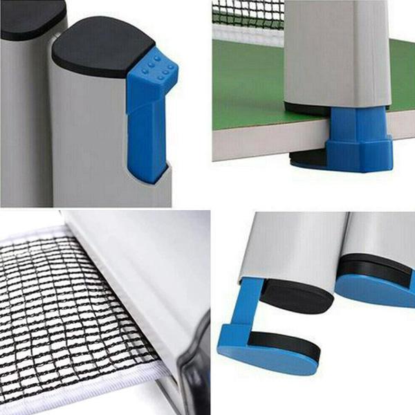 Tragbares Tischtennis-Schläger Ausziehbares Netz-Set | Brehn