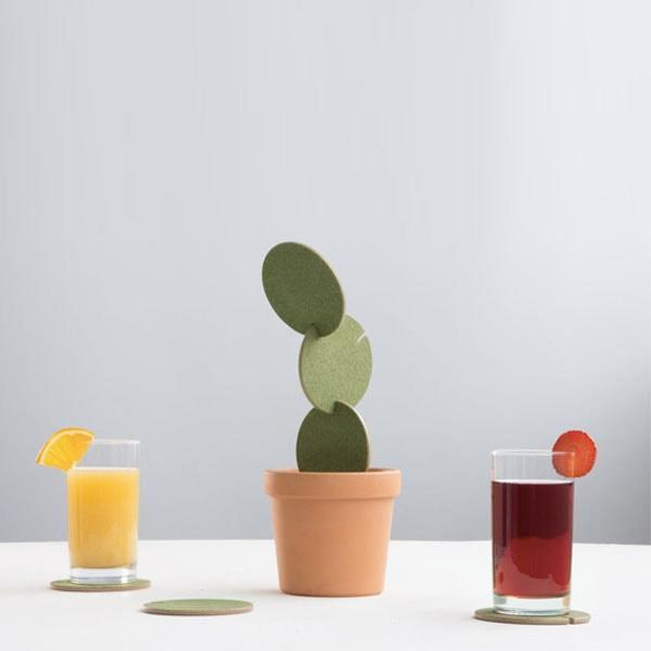Potted Cactus Untersetzer | Brehn