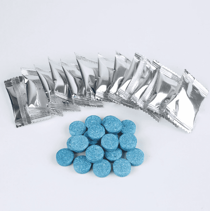 Multifunktionale Sprudeltabletten für die Reinigung | Brehn
