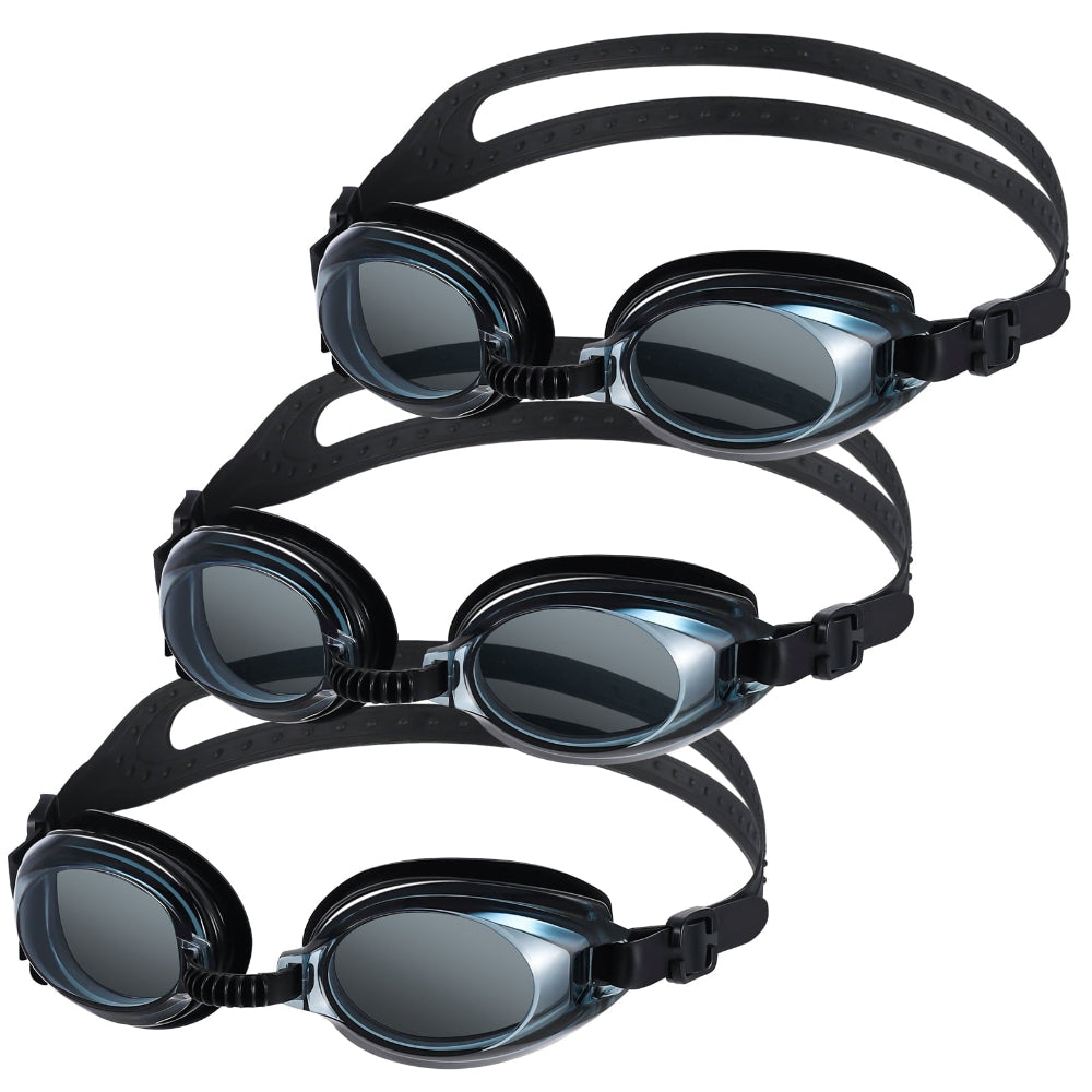 Schwimmbrille 3er-Pack für Erwachsene | Brehn