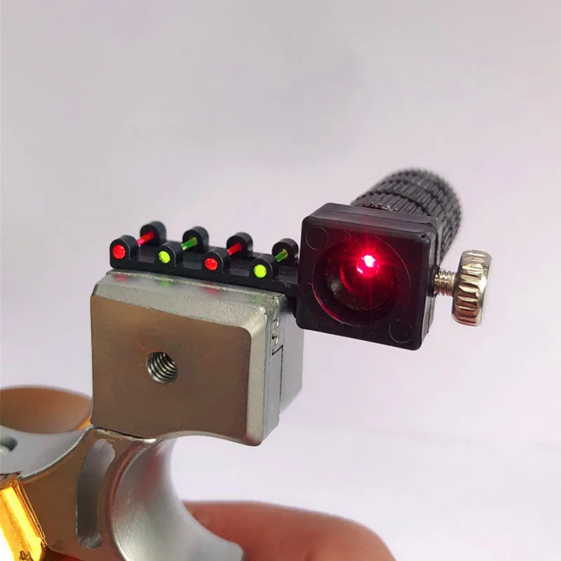 Präzisions-Laserschleuder mit Visier – LaserAim Pro für Outdoor-Sport und Spaß