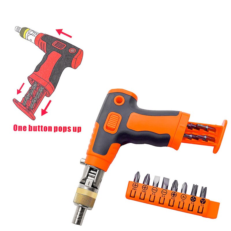 Brehn | Premium Ratschen DIY Freundlicher Schraubendreher Satz