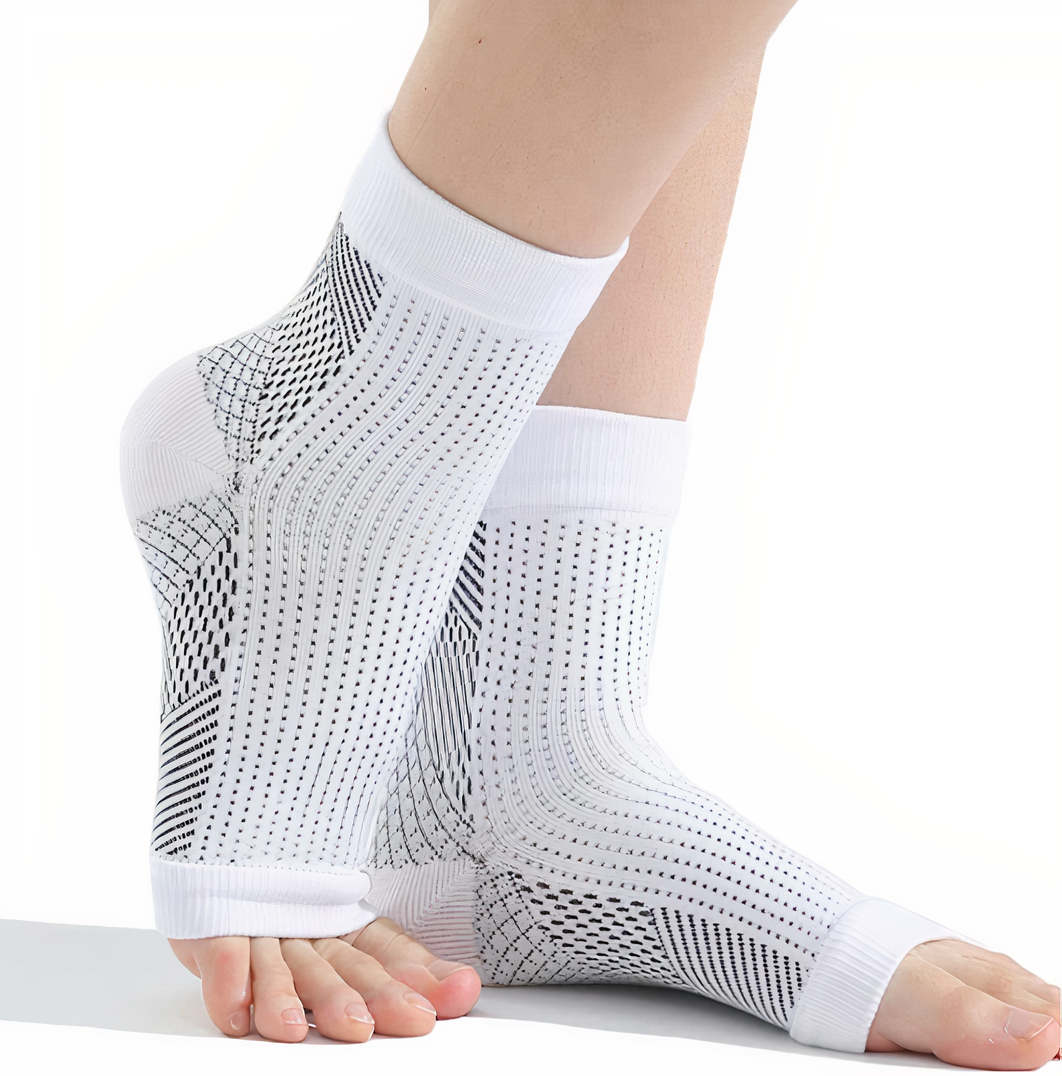 Brehn | CompressPro Socken - Für Erleichterung und Komfort bei Fußschmerzen