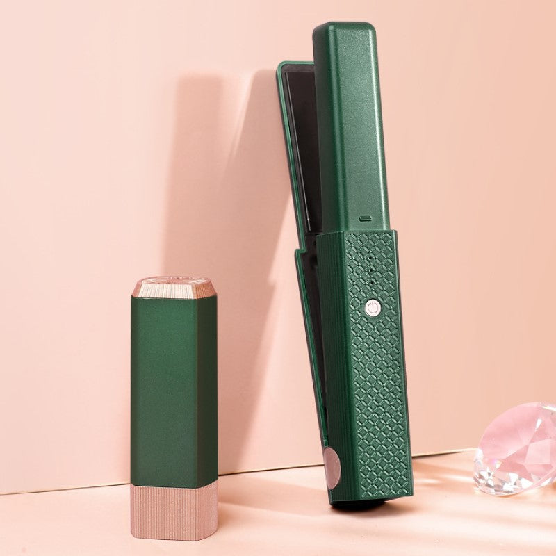 Brehn | Tragbarer Haarglätter mit schnellem USB-Laden – Drahtloser Mini-Glätter