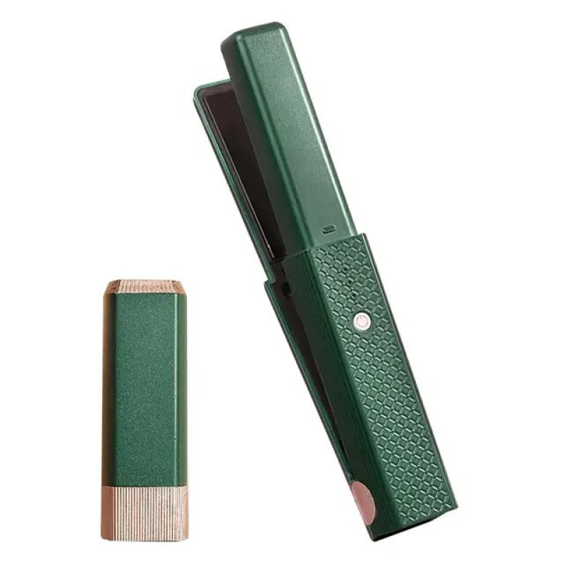 Brehn | Tragbarer Haarglätter mit schnellem USB-Laden – Drahtloser Mini-Glätter