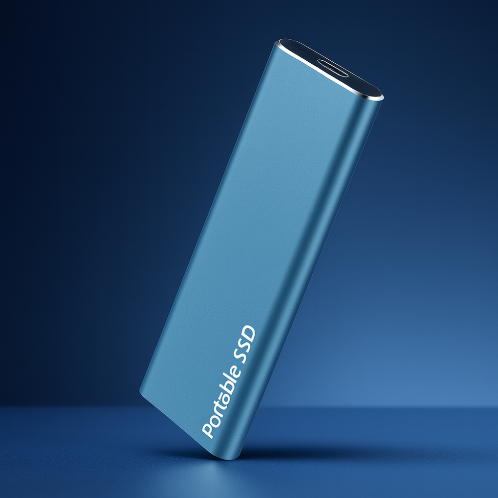 Brehn | Portable externe SSD mit Aluminium – Schnelle Transfers, leichtes Design, USB-C