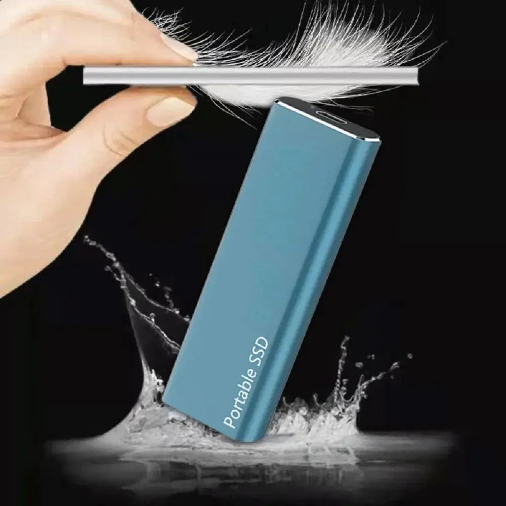 Brehn | Portable externe SSD mit Aluminium – Schnelle Transfers, leichtes Design, USB-C