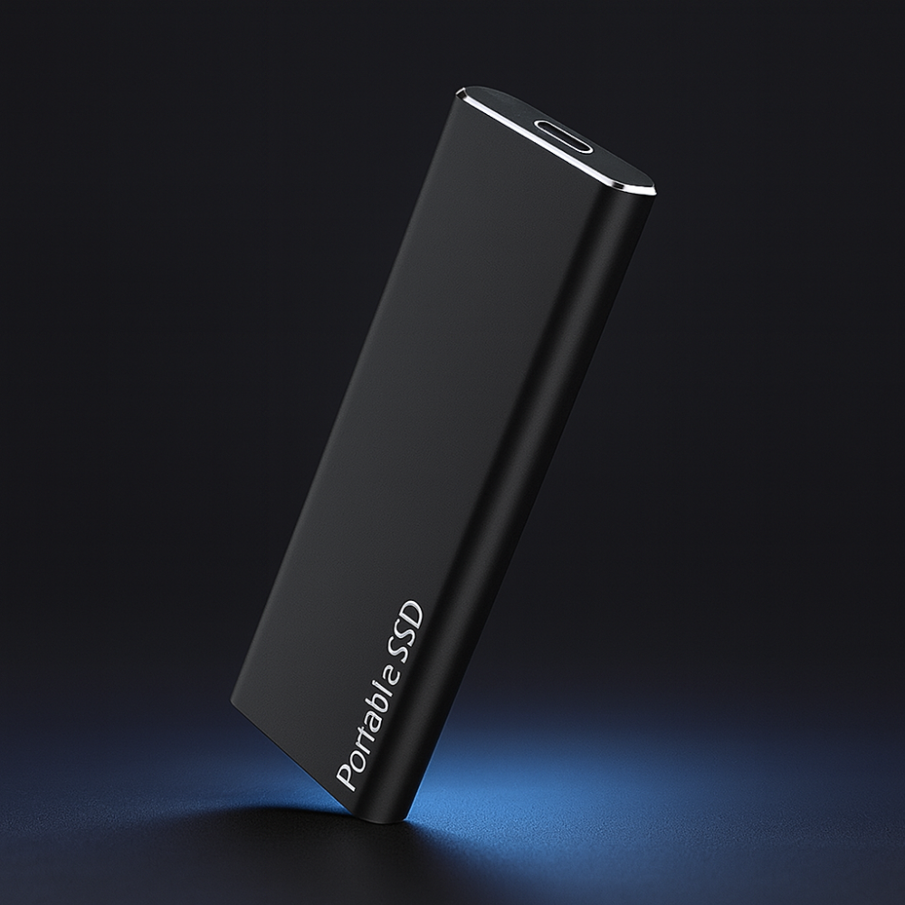 Brehn | Portable externe SSD mit Aluminium – Schnelle Transfers, leichtes Design, USB-C