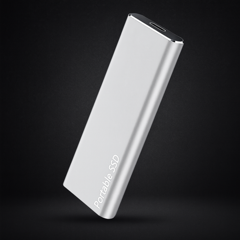 Brehn | Portable externe SSD mit Aluminium – Schnelle Transfers, leichtes Design, USB-C