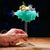 Puffersfish-förmiges Cocktailglas mit Glasstrohhalm | Brehn