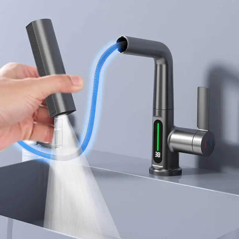 3-in-1 ausziehbarer intelligenter Wasserfall | Brehn