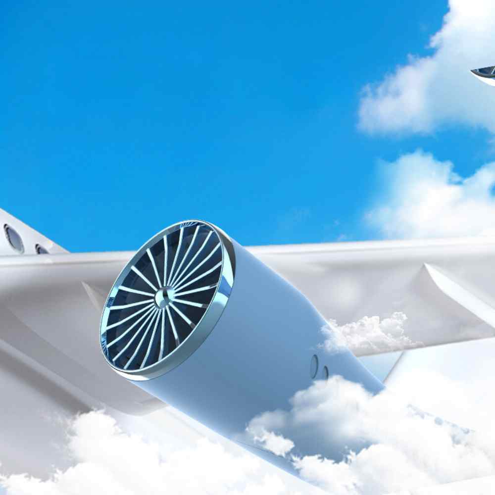 Bladeless Tragbarer Halsventilator mit 3 Geschwindigkeiten Silent Kühlung 4000 mAh Rechargeable | Brehn