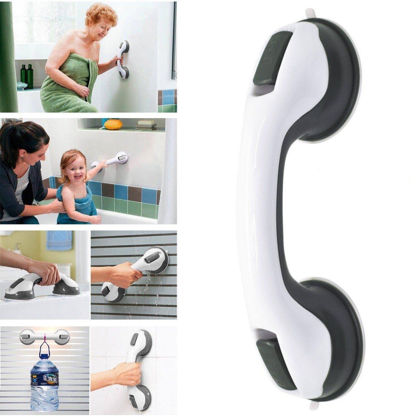 SecureGrip | Rutschfeste Handlauf für Bad und Dusche
