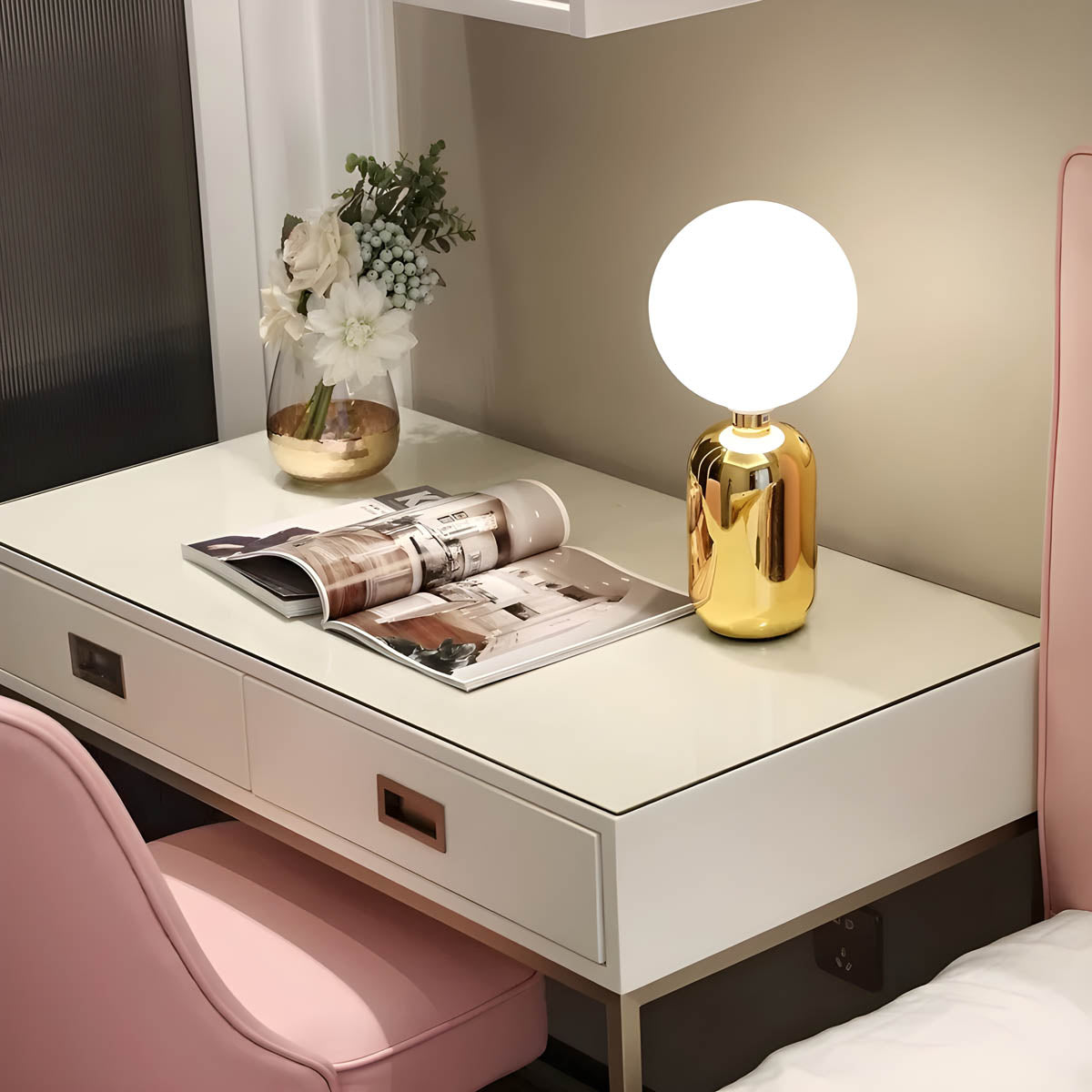 Brehn | RaisoGlow Light - Minimalistische Moderne Tischlampe für Ambiente-Beleuchtung