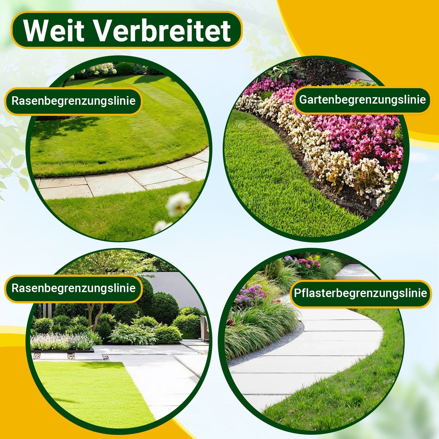 Rasenkantenschneider mit T-Griff Rasenkantenstecher | Brehn