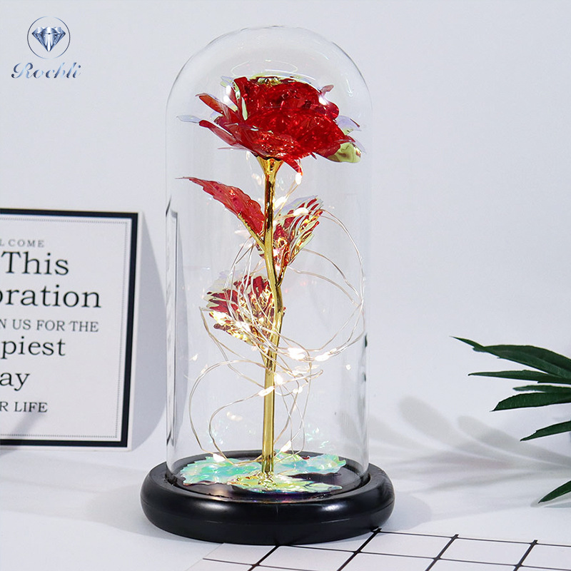 Rose in Glaskuppel Display | Brehn
