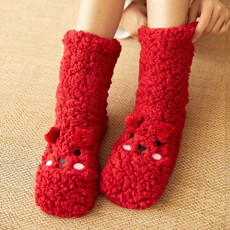 Warme, flauschige Bärensocken | Brehn