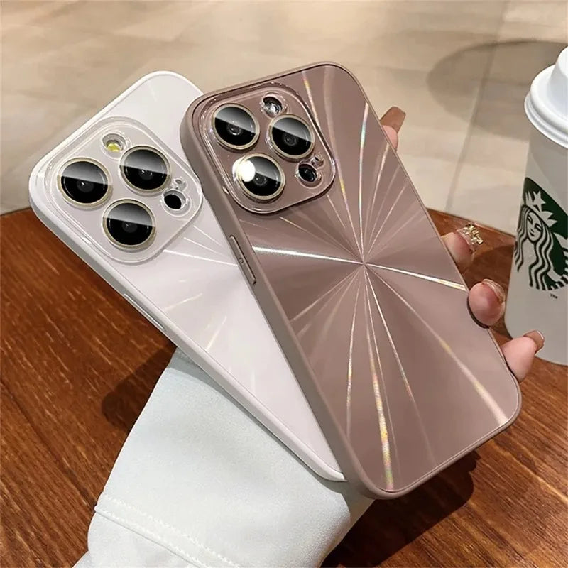 Brehn | Reflektierende Laser Aurora iPhone-Hülle