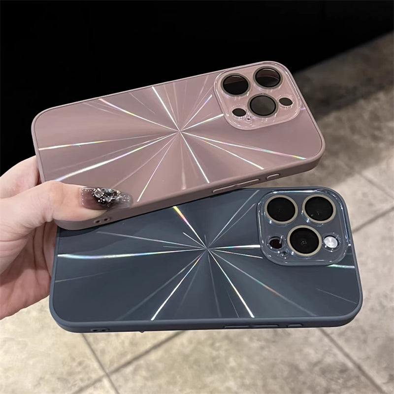 Brehn | Reflektierende Laser Aurora iPhone-Hülle