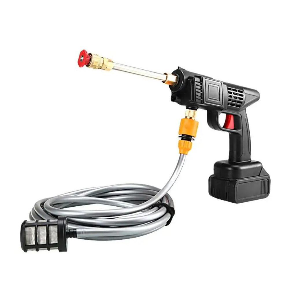 Tragbarer Hochdruckreiniger 26 bar/377 PSI – mit Akku 260W inkl. Ladegerät und Koffer | Brehn