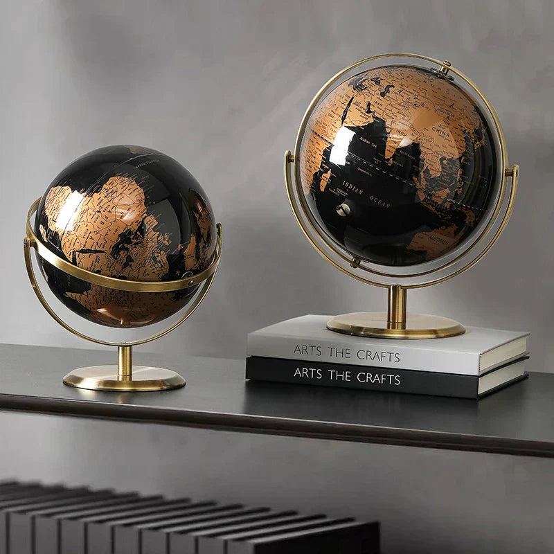 Brehn | RetroWorld | Historische Globuskarte für Zuhause und Büro