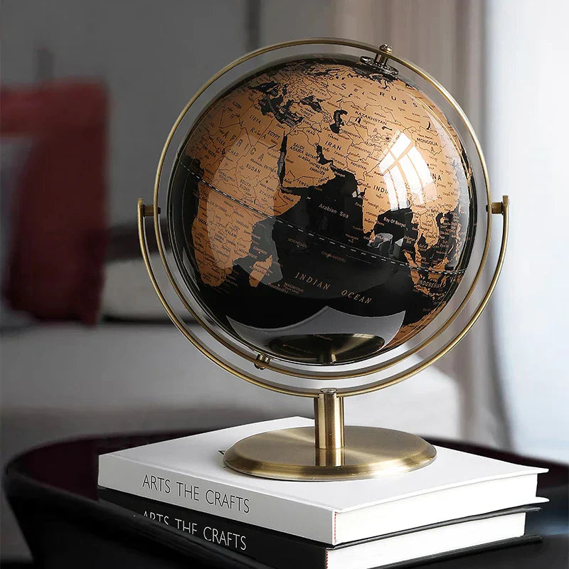 Brehn | RetroWorld | Historische Globuskarte für Zuhause und Büro