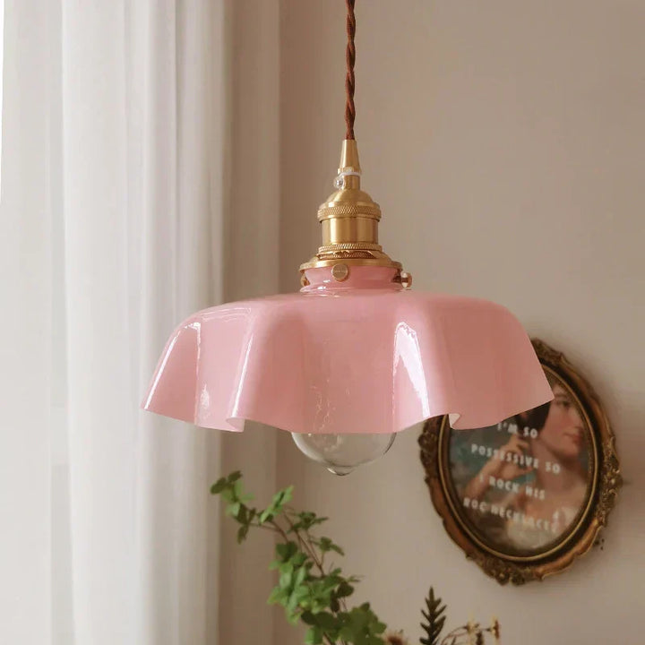 Messing Hängeleuchte im Französischen Design – Elegante Deckenlampe für Wohnzimmer | Brehn