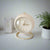 Retro-Vintage-Stil Goldakzent-Wecker