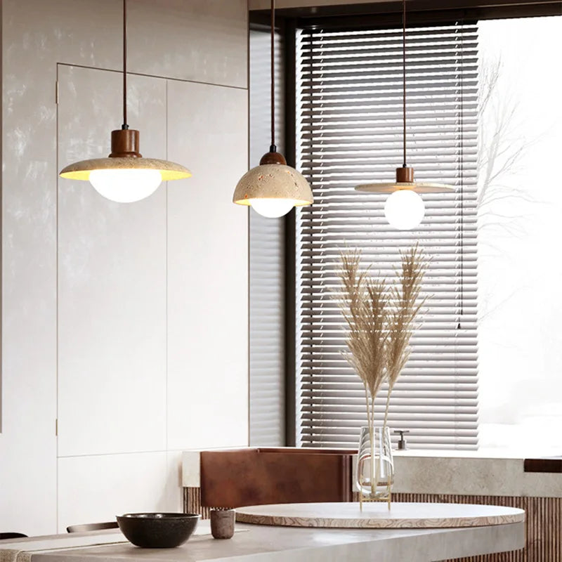 Wabi Sabi Pendelleuchte - Stylische rustikale Beleuchtung für das Zuhause | Brehn