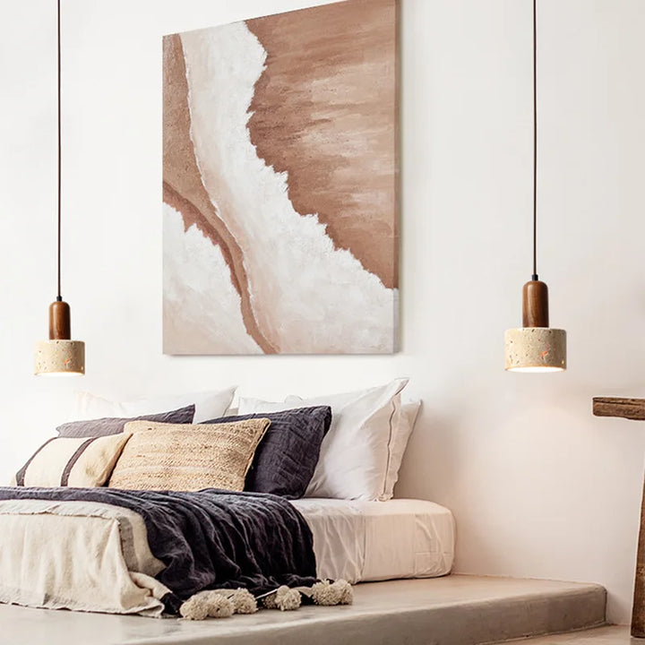 Wabi Sabi Pendelleuchte - Stylische rustikale Beleuchtung für das Zuhause | Brehn