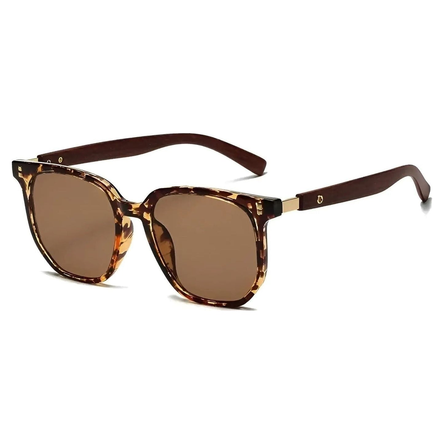 RetroGlam Sonnenbrille – Quadratische Retro-Sonnenbrille