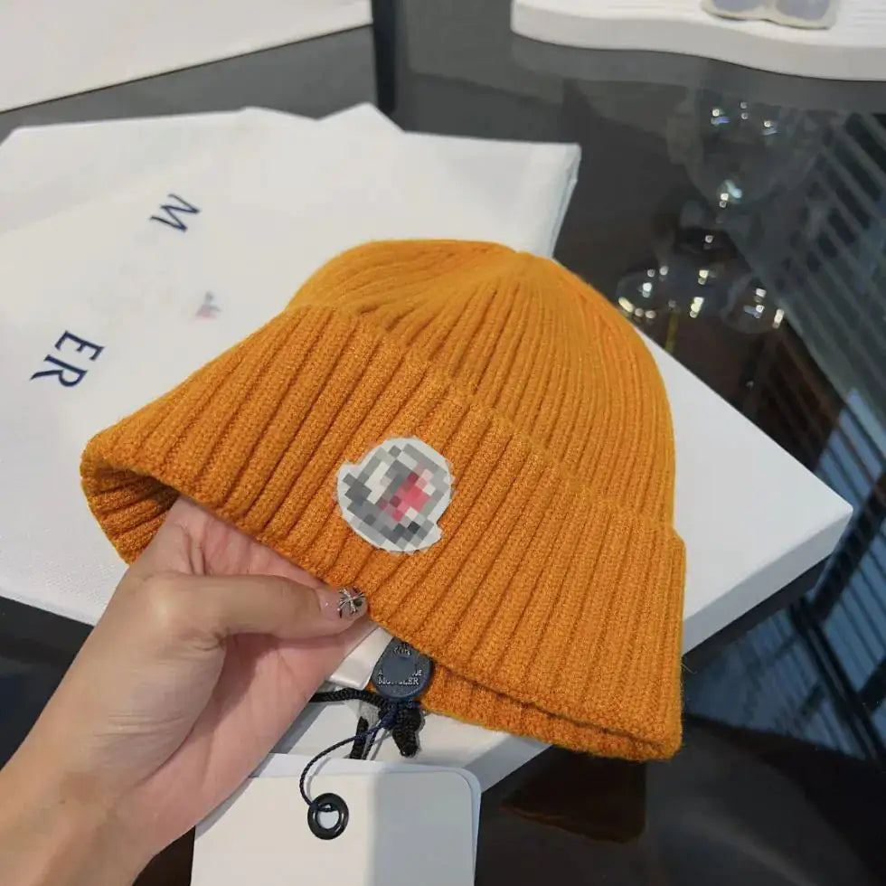 BowLift Designer Knit Beanie | Warm Ribbed Knit Hat for Men and Women | Luxury Winter Style