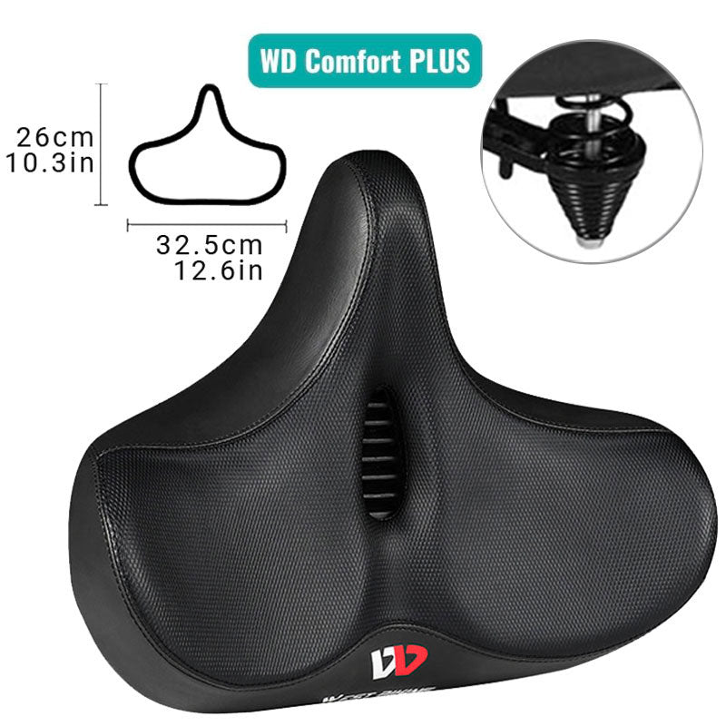 RidEase bequemer, ergonomisch geformter Fahrradsattel | Brehn