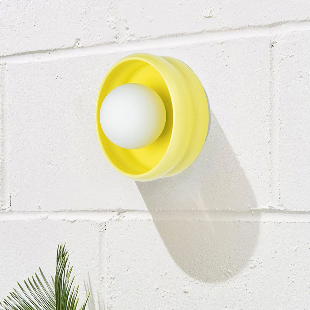 Runde Keramische Wandlampe - Circo | Brehn