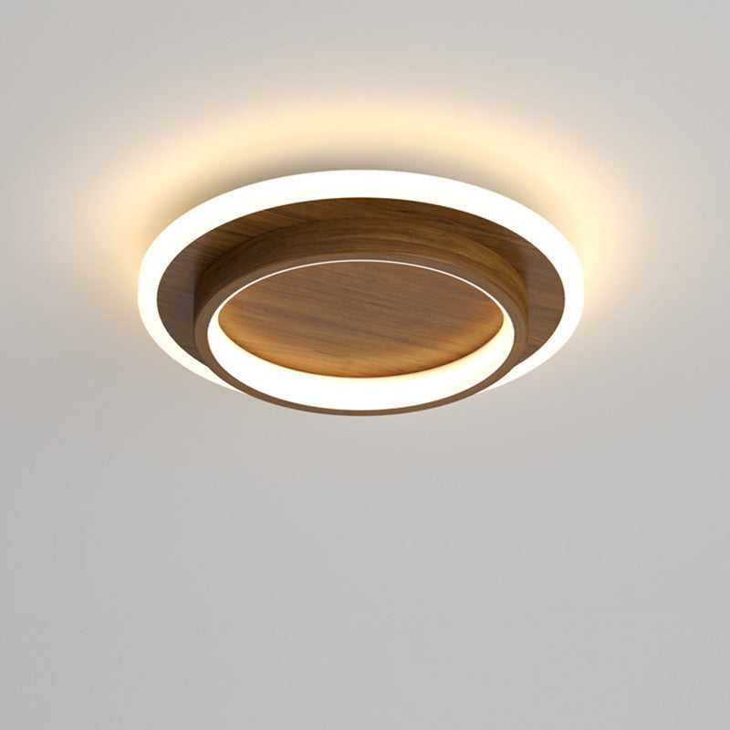 Runde Metall Acryl LED Deckenleuchte | Brehn