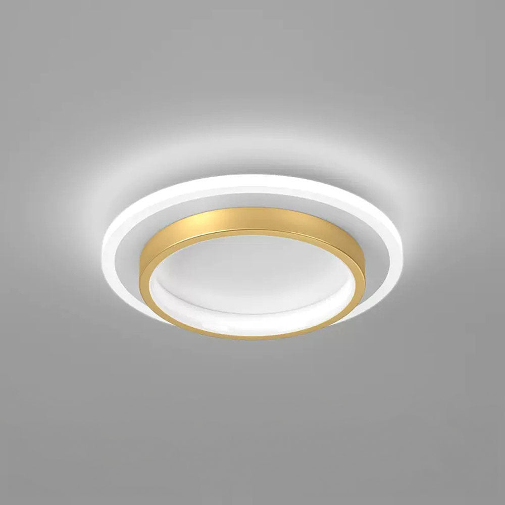 Runde Metall Acryl LED Deckenleuchte | Brehn