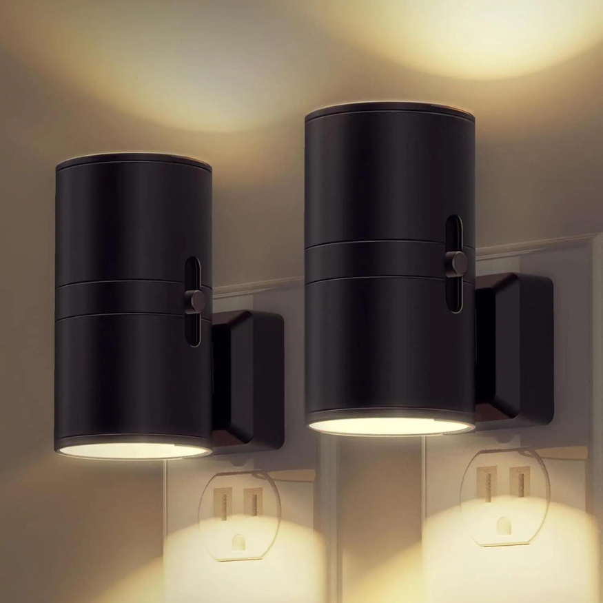 Brehn | Dimmbares Plug-In Nachtlicht mit Bewegungssensor - LED Licht für Schlafzimmer, Flure und Treppen